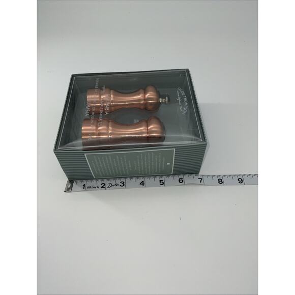 Olde Thompson Copper Columbia Pepper Mill & Salt Shaker Set - Picture 8 of 10